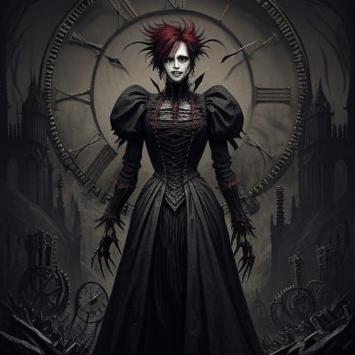 Genderbent Alice in Twisted Clockwork Wonderland