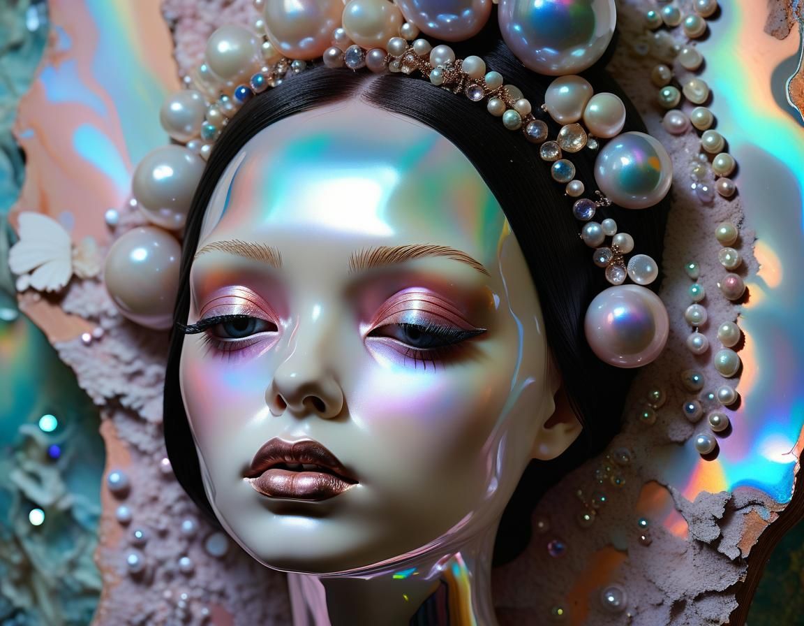 Ornate Dollequin in Petrified Shadowy Forest