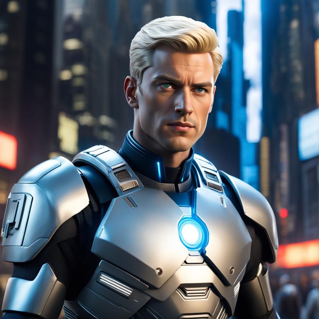 Luminus in Metropolis with Laser Pistol