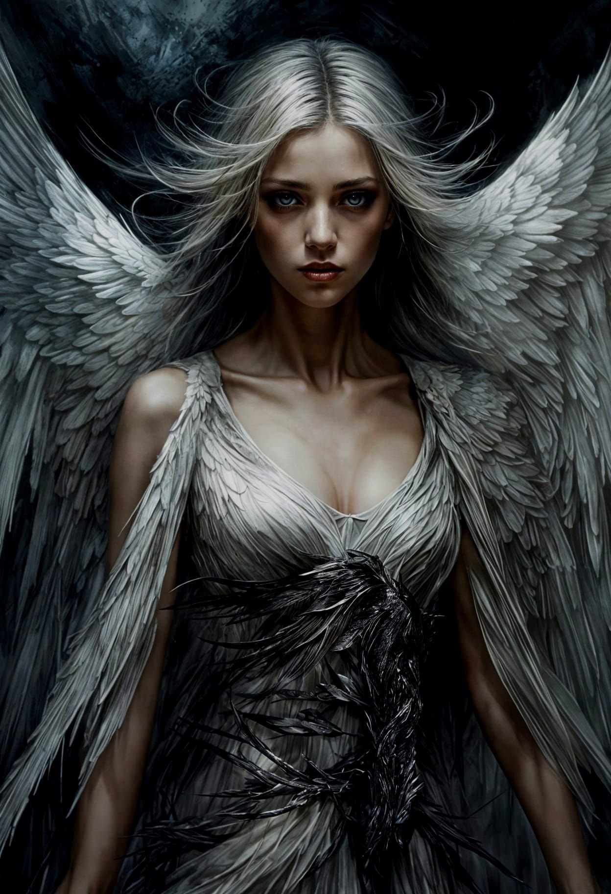 White winged angel of death