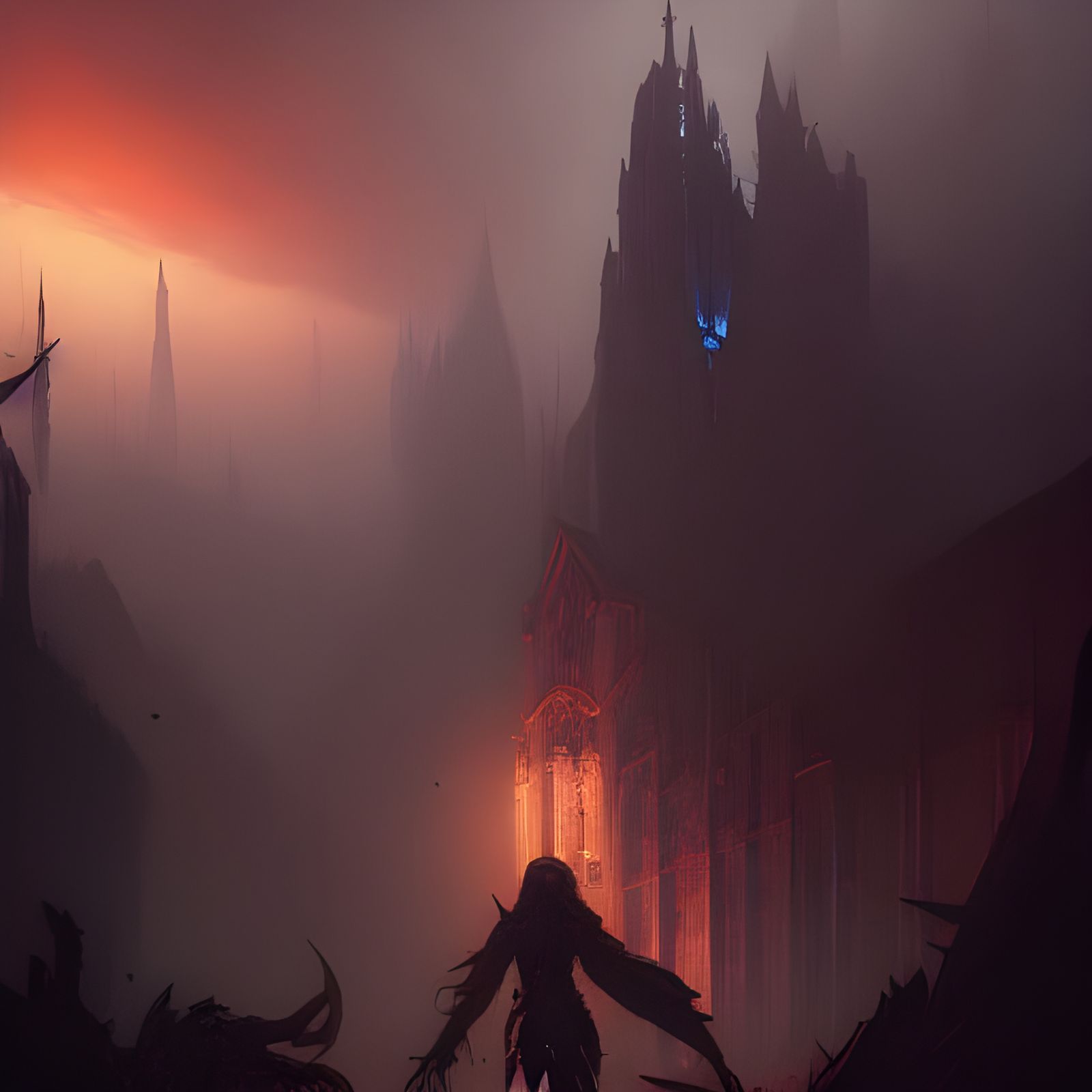 Hell: Dark Fantasy Concept Art in 8K