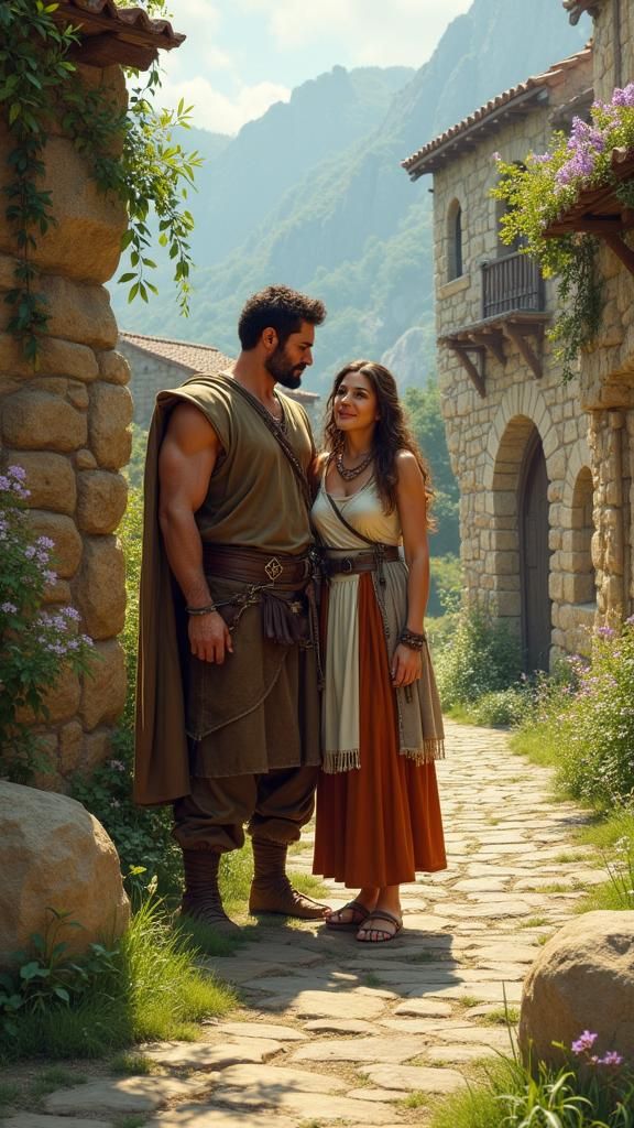 Family Portrait in Hyperrealistic Splash Art Style