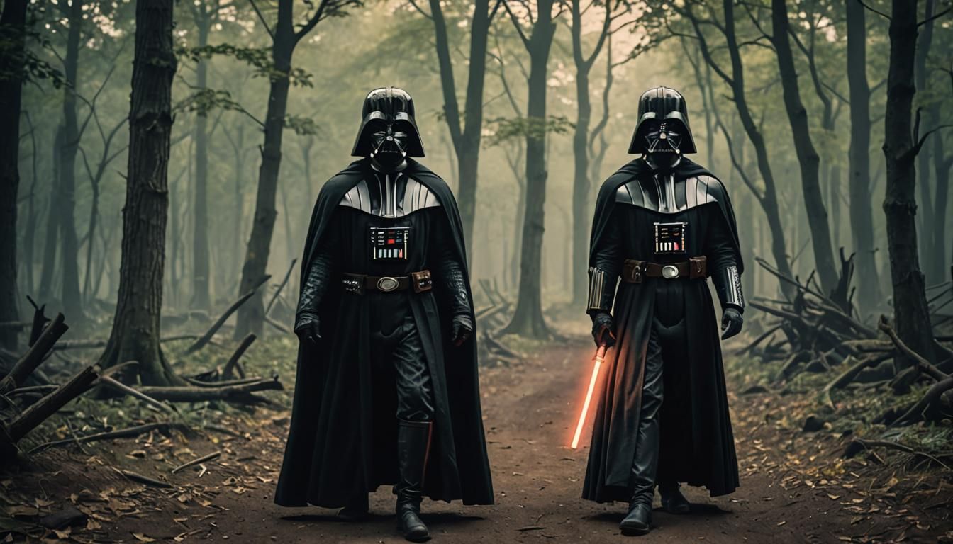 Darth Vader is a medieval Plague Doctor