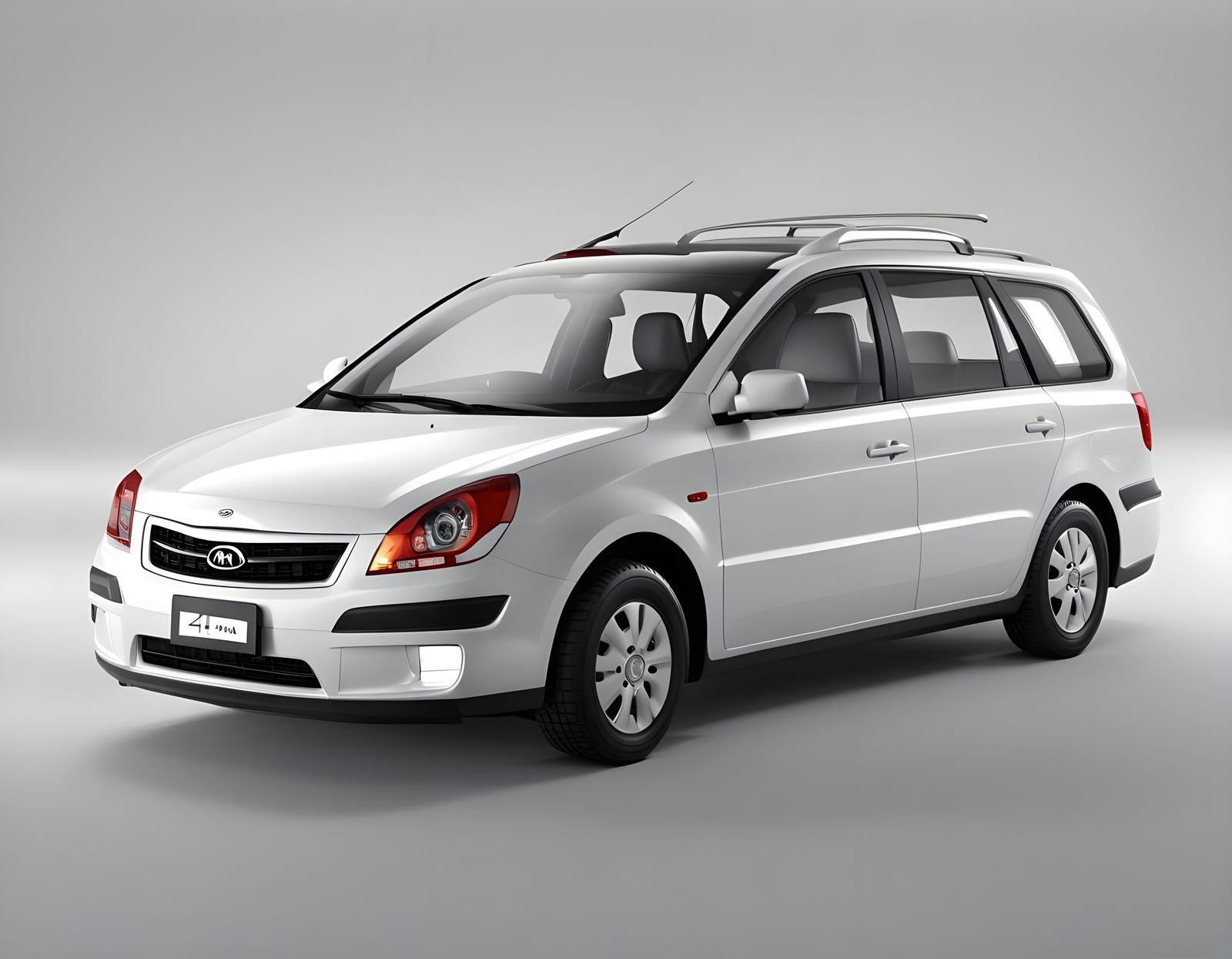 2007 Kia Familia Cargo Wagon 3D Render