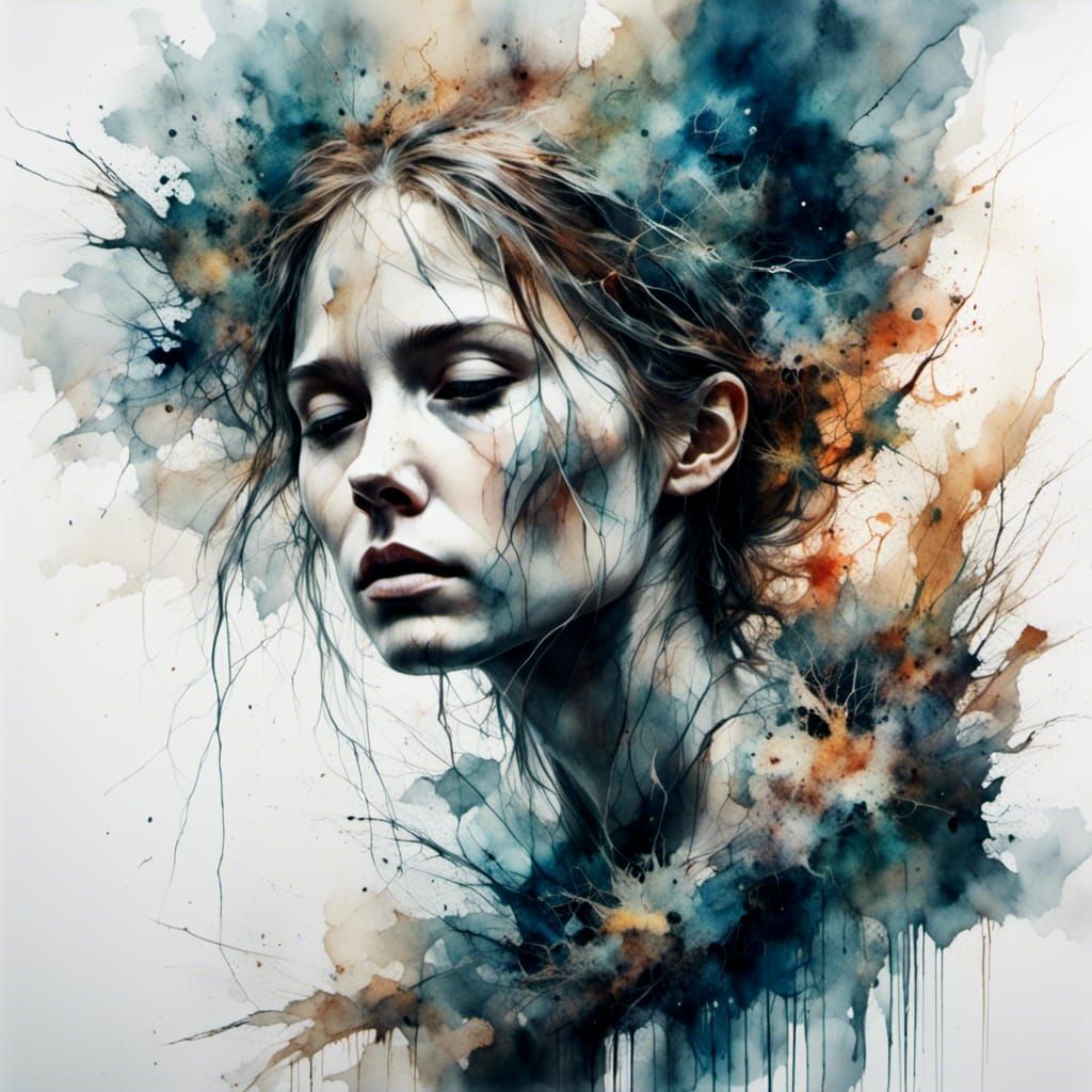 Hyperrealistic Cosmic Rainbowscape in Stained Glass Style