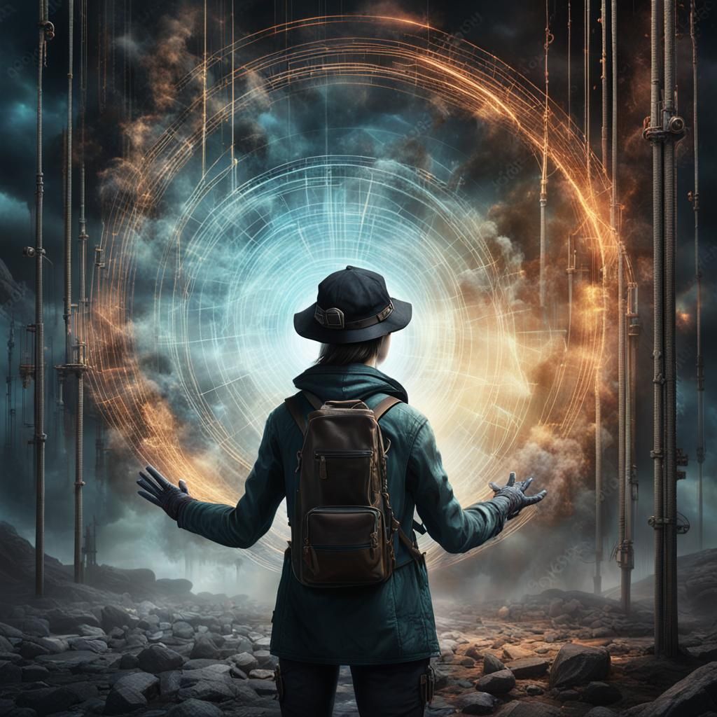 Post-Apocalyptic Scientist and Dimensional Portal