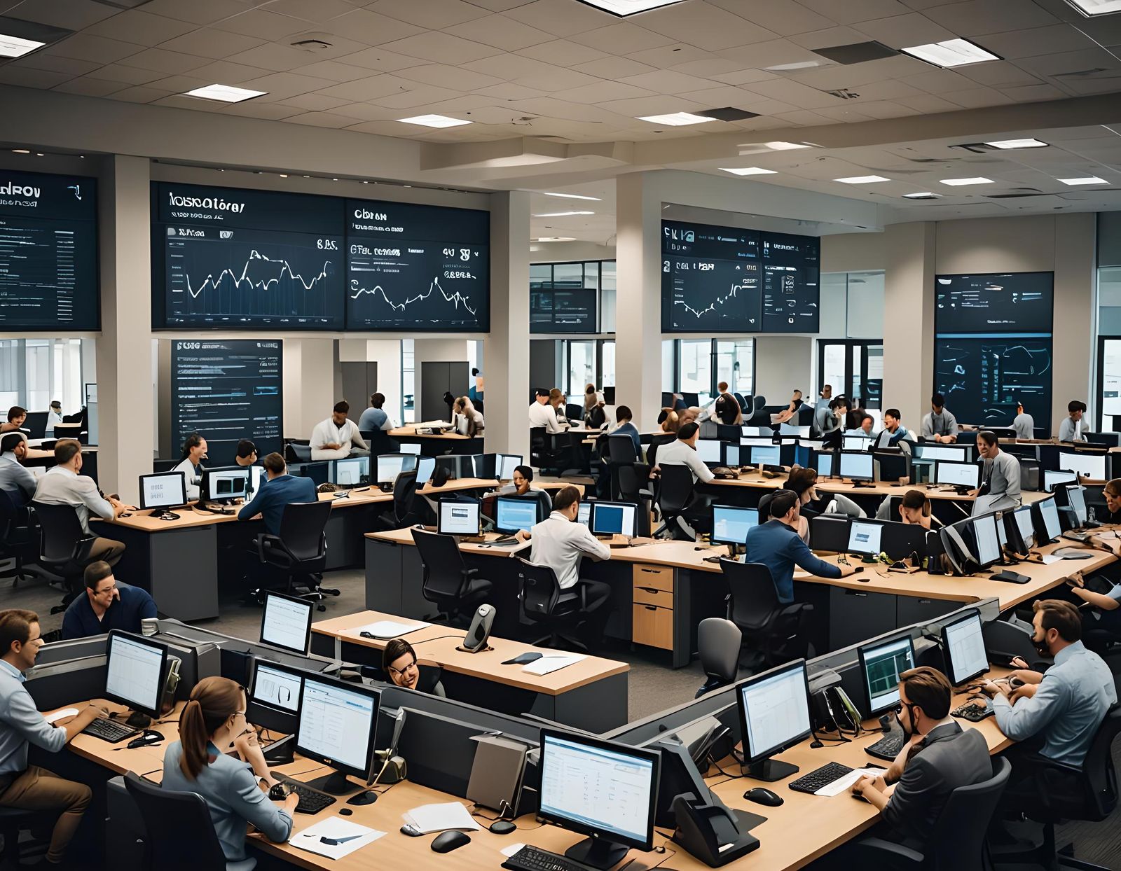 Dynamic Sales Floor with Digital Dashboards