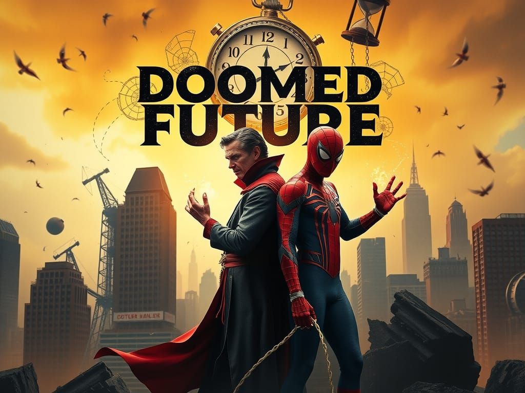 Mystical Heroes Stand Against Apocalyptic Ruin in a Cyberpun...