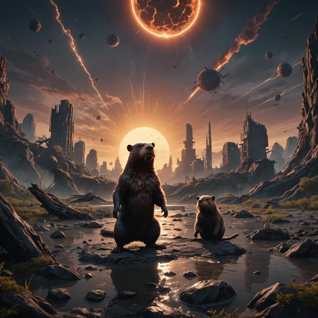 Nuclear Beaver in a Mystical Parallel Universe