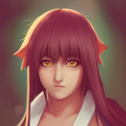 Hinata Hyuga Portrait in Bikini, Realistic 8k Art