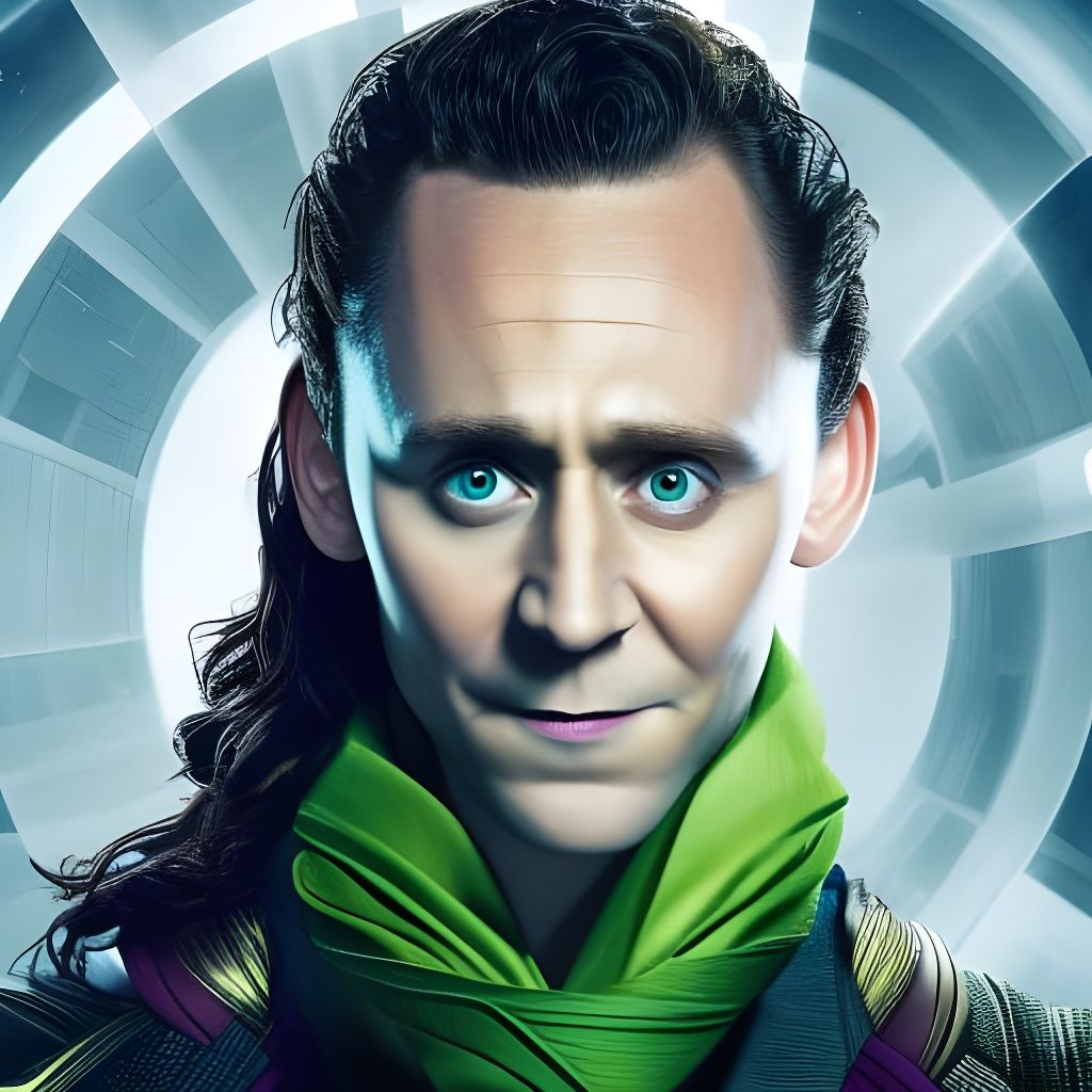 Tom Hiddleston as Loki in Movie Poster