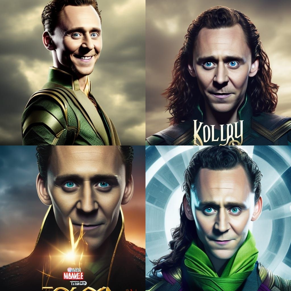 Loki Movie Poster Featuring Tom Hiddleston