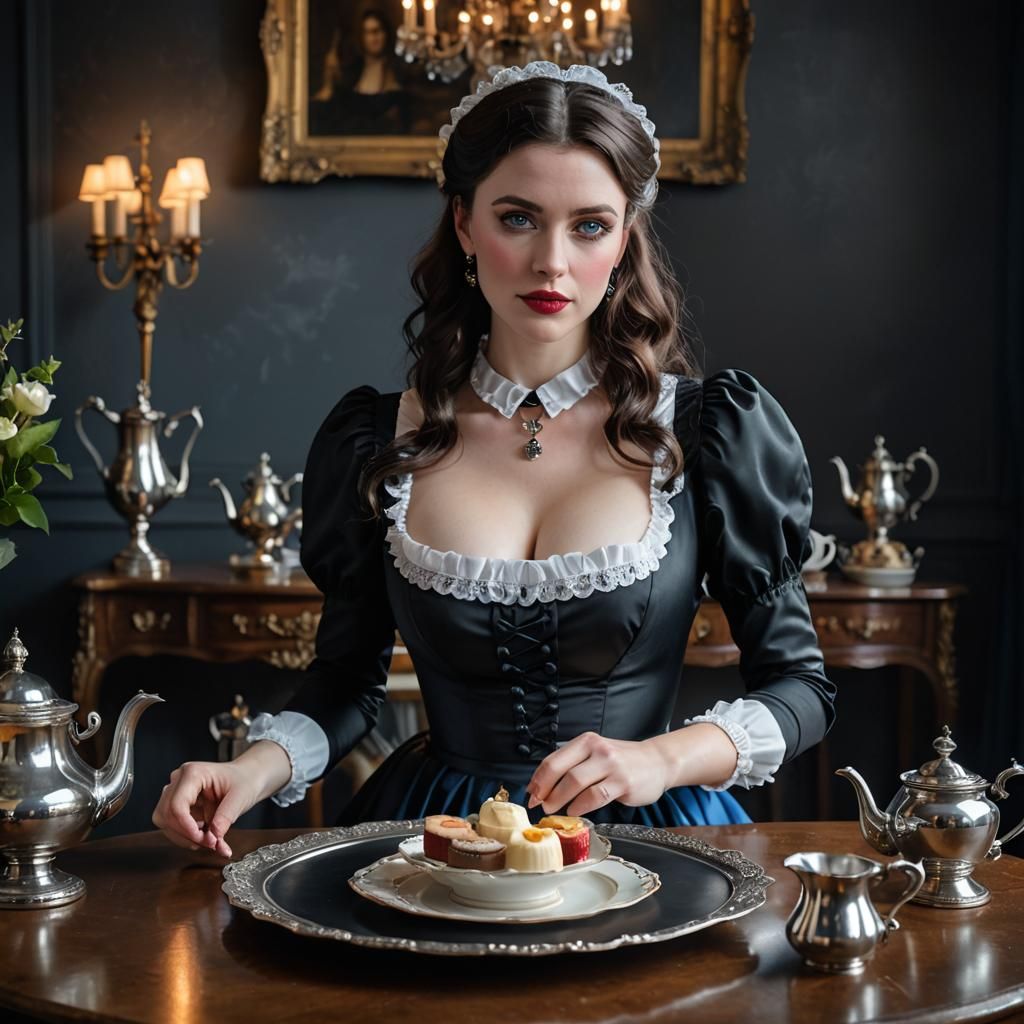French maid at an English manor