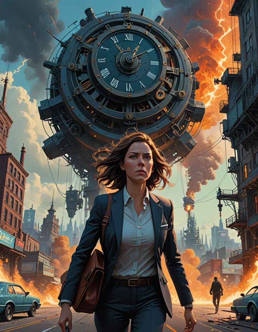 Dystopian Deadline Heroine Makes Last-Ditch Effort in Futuri...