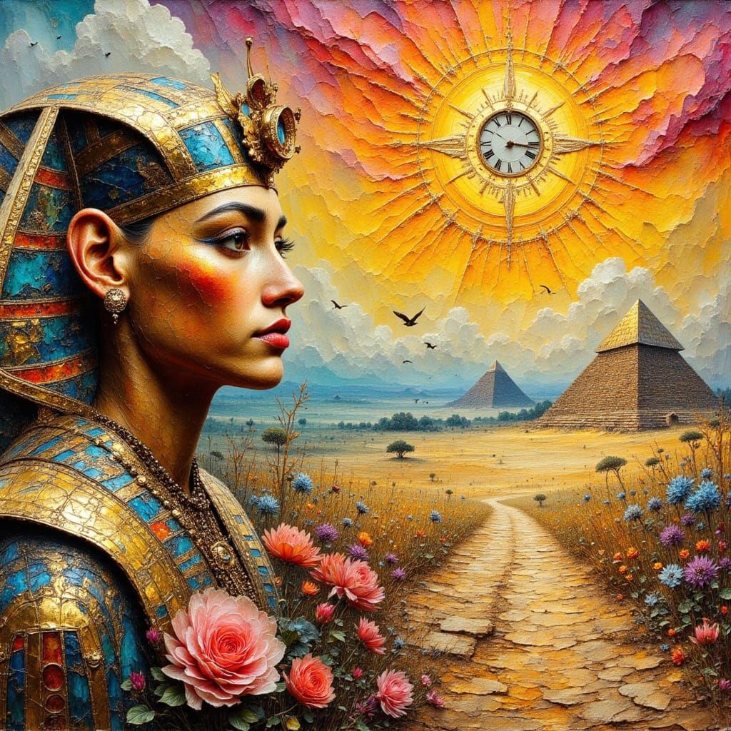 Surreal Egyptian Art