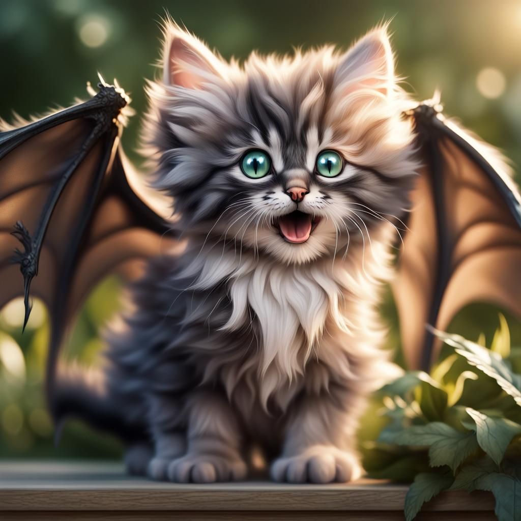 Bat kitten