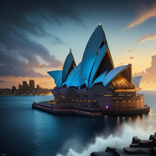 Sydney Opera House: High-Speed Action Shot