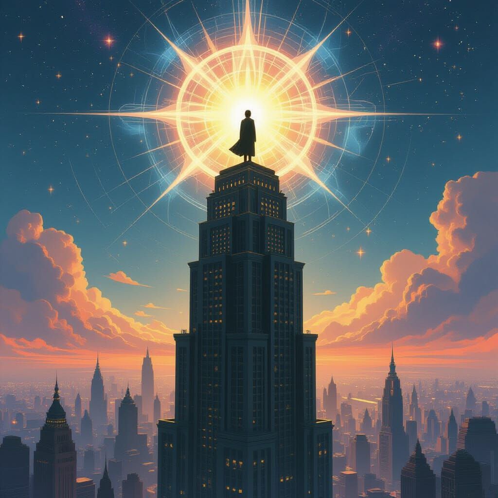 Spiritual Awakening Atop Art Deco Skyscraper