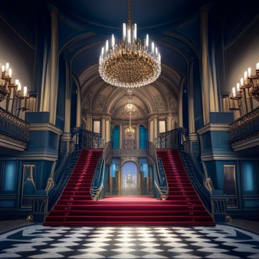 Fantastical Room with 'Palace' Chandelier