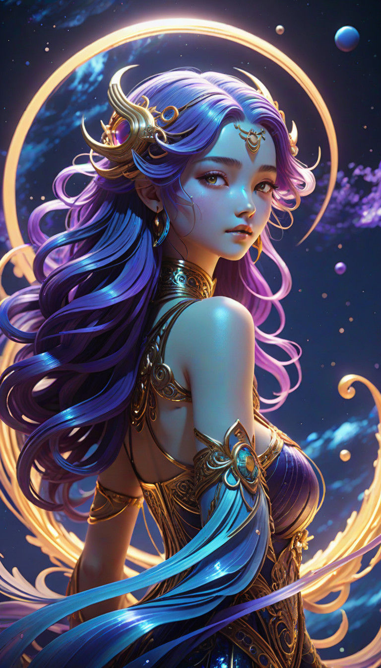 Siren's Serenade in Starry Shores