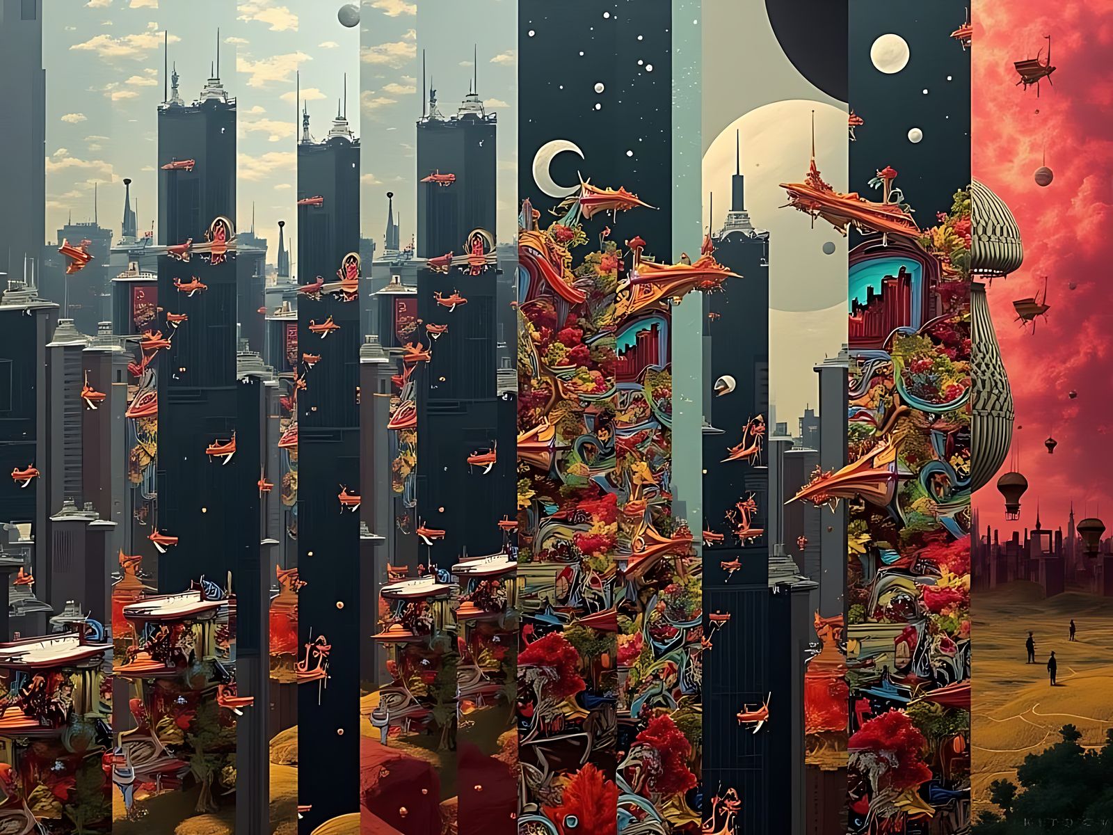 Majestic Aurora Borealis Displays Vibrant Colors in the Nigh...