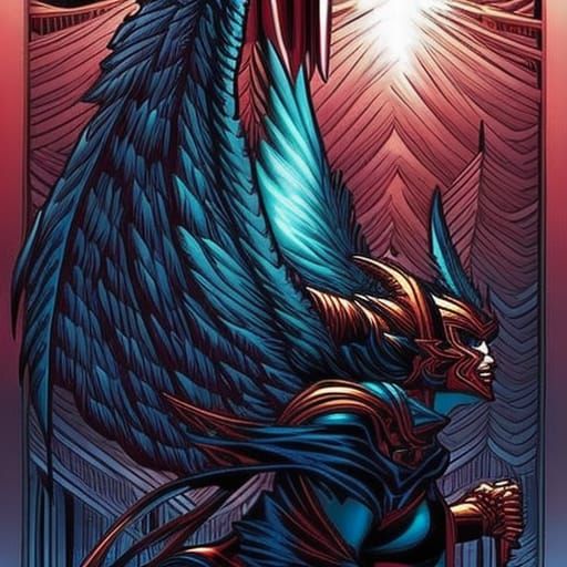 Play out the Furious Angel card