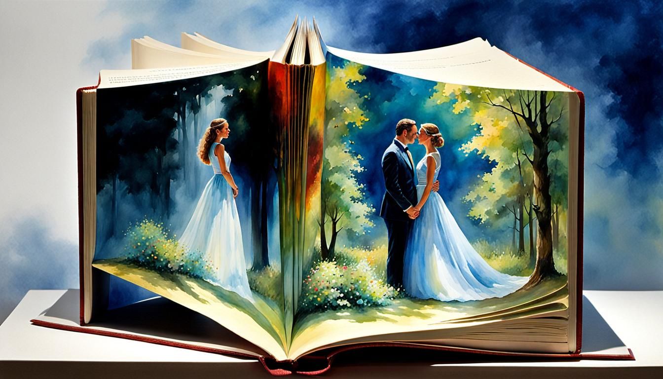 Image: First alone, then as a couple. Open a new chapter in the book.