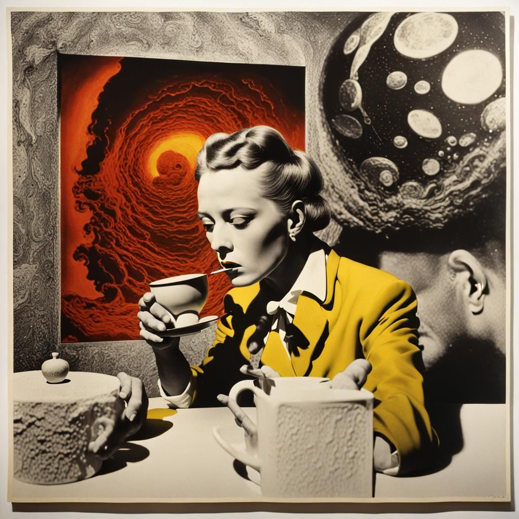 Surreal Tea and Sugar Still Life Photograph