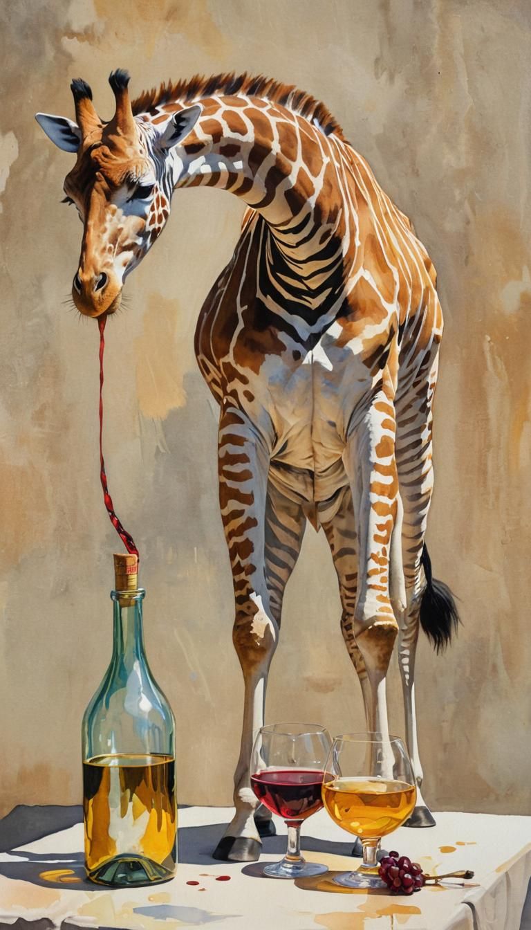 Giraffe - Carafe - Shiraz..... Got It?