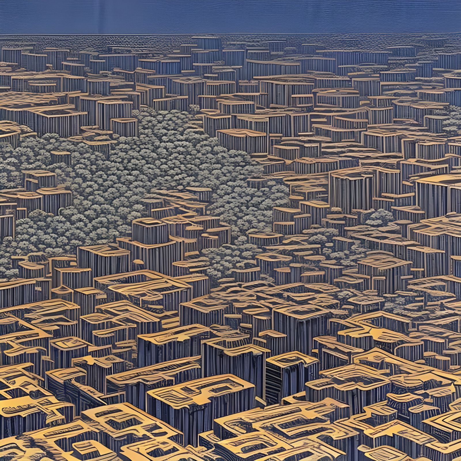 Intricate Mixed Media Art Manifest in Hyperdetailed Gouache