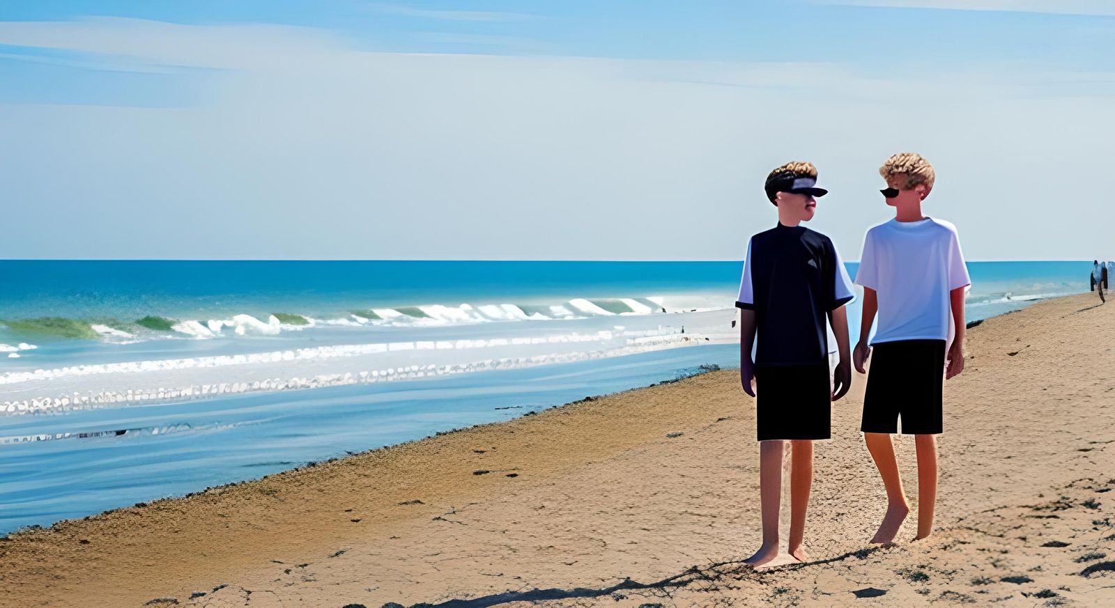 Boys on the Beach: Summertime Fun