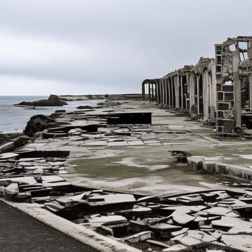 Post-Apocalyptic Coastal Metropolis