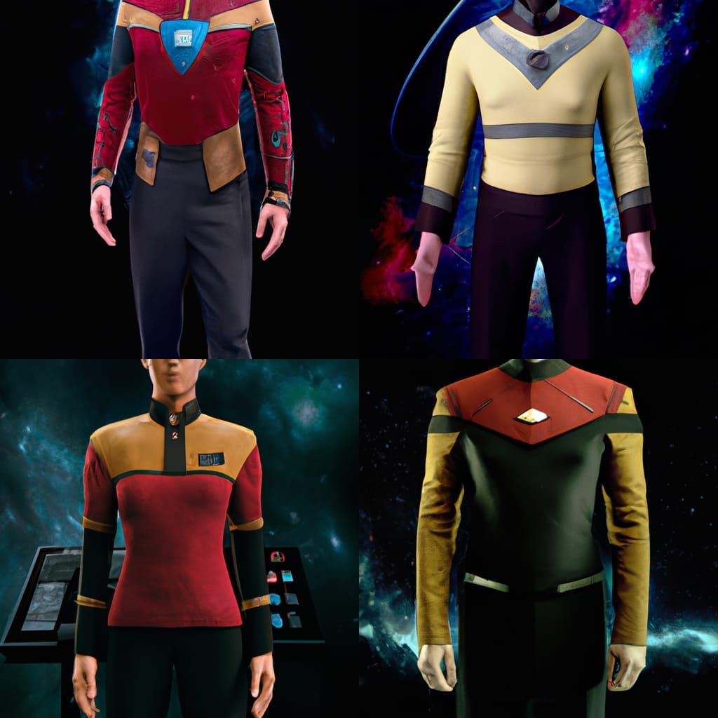 Starfleet Dress Uniform: Enterprise Meets Strange New Worlds
