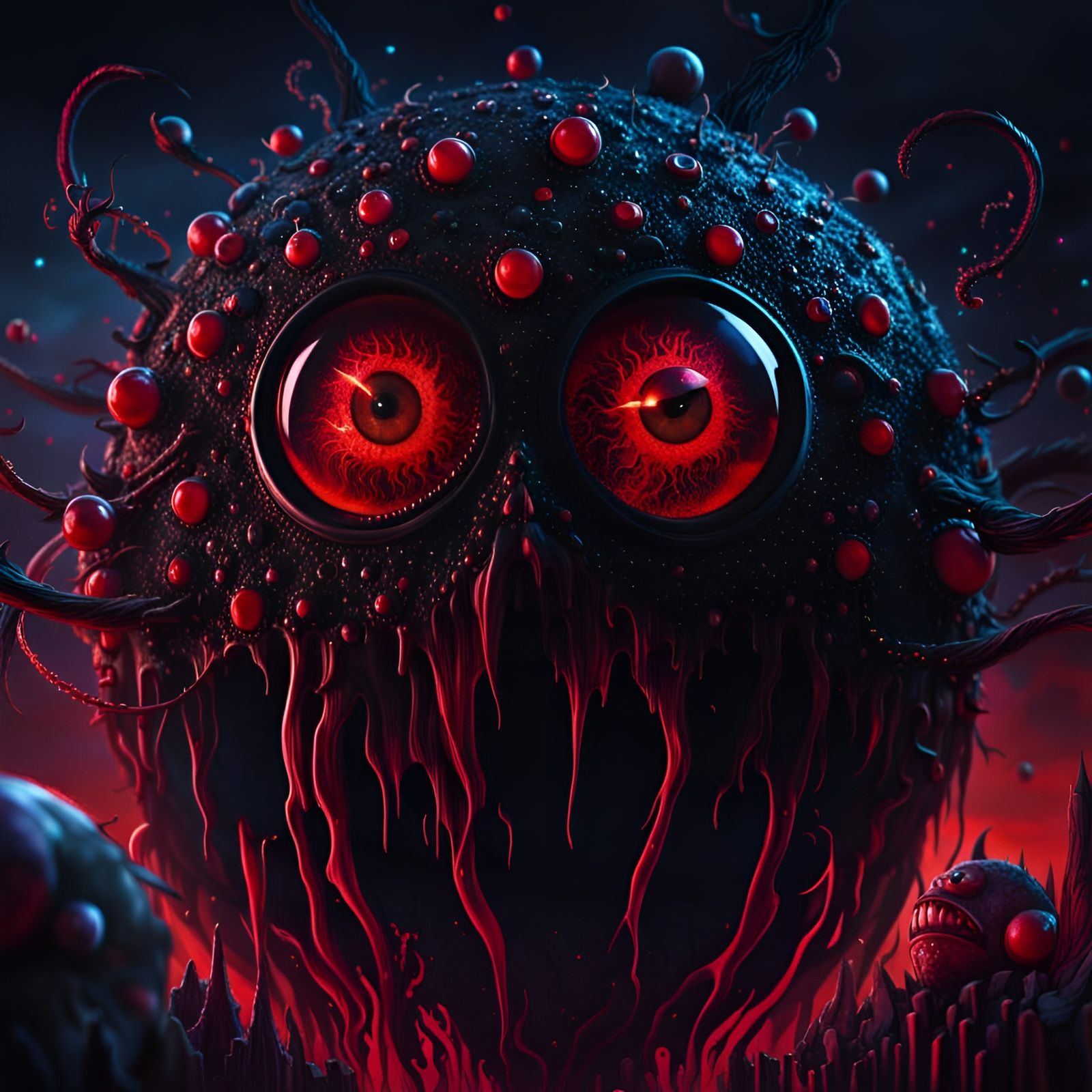 Eldritch Eyeball Sky: Heavy Metal Album Art