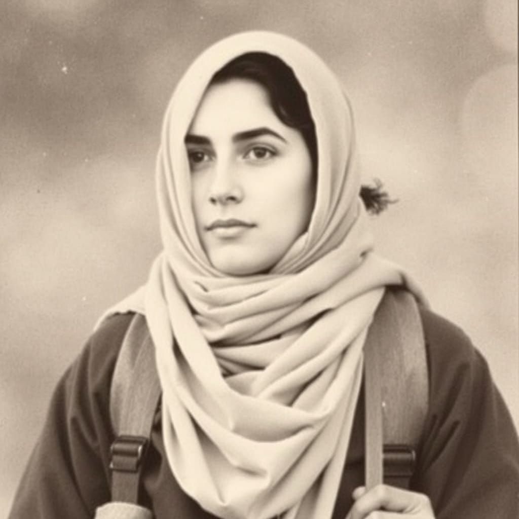 Young War-Weary Rebel in 1995 Lebanon