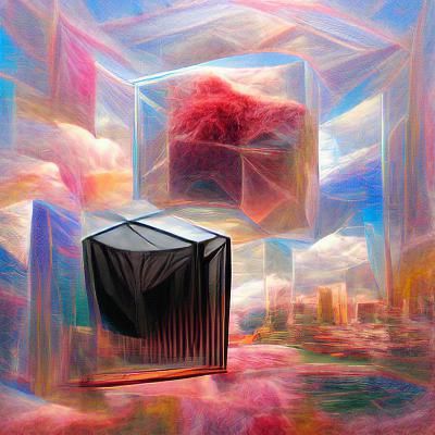 Volumetric Light Cube: Translucent Visions