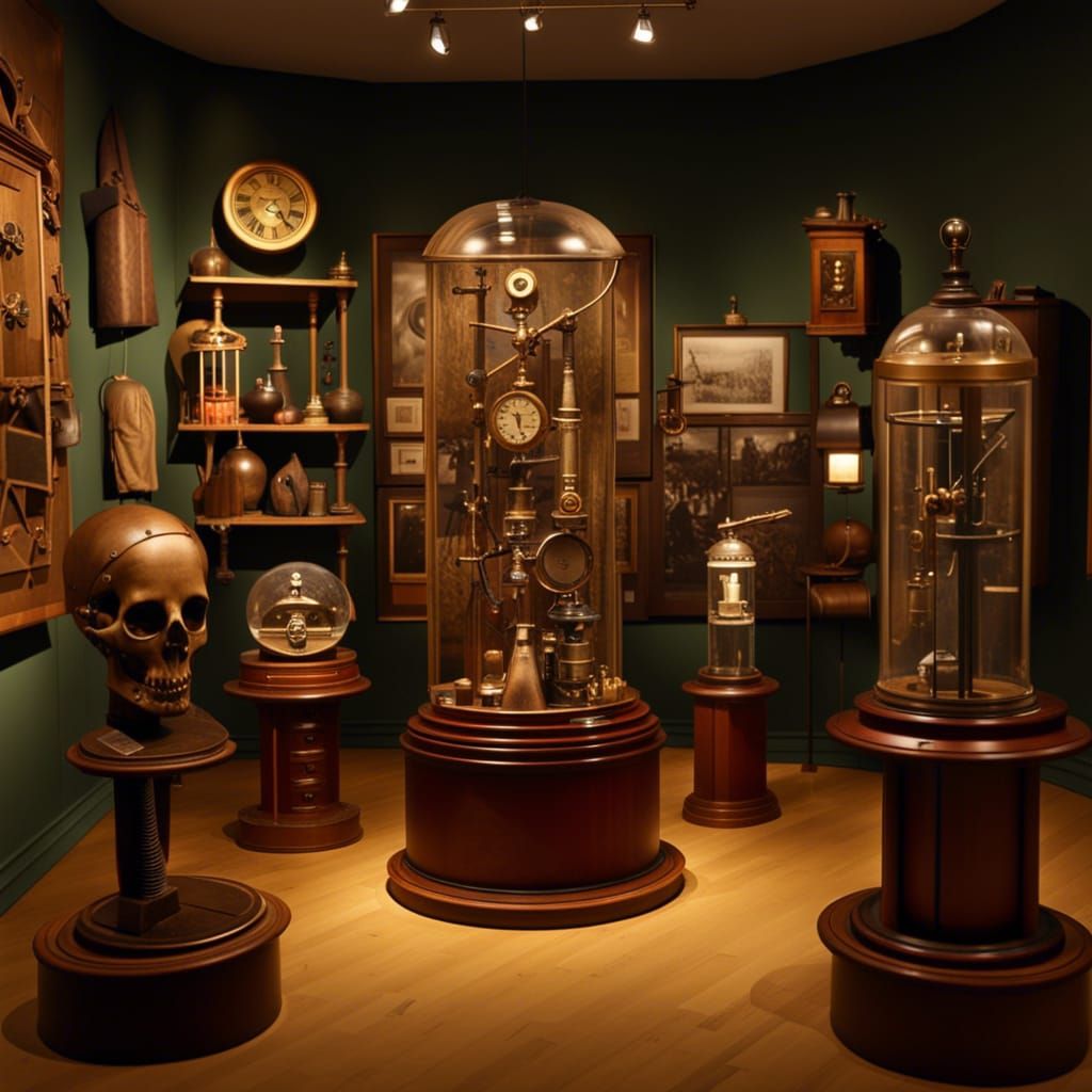 Steampunk Museum Exhibition of Peculiarities
