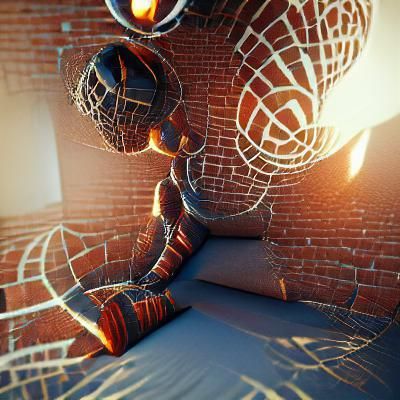 Spider-Man 3D Render: Artstation Style