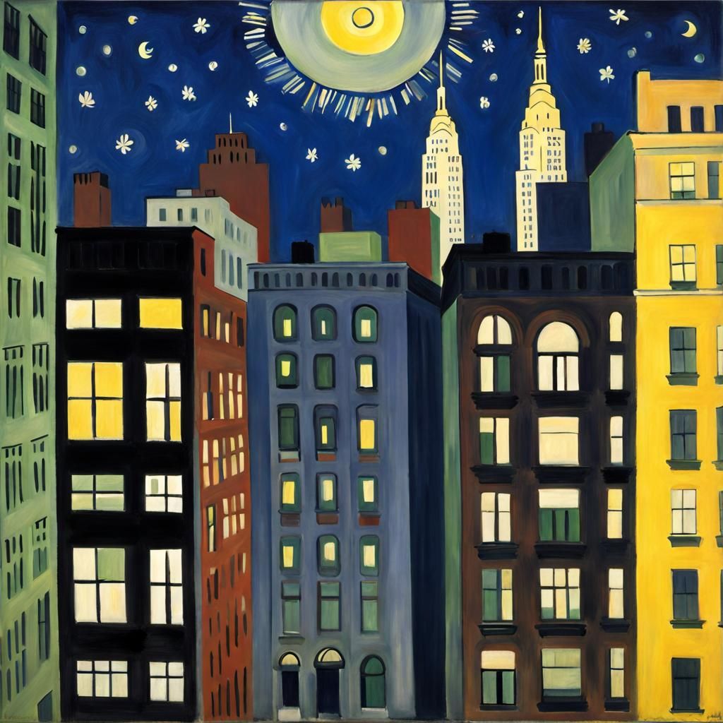 NYC by Henri Matisse
