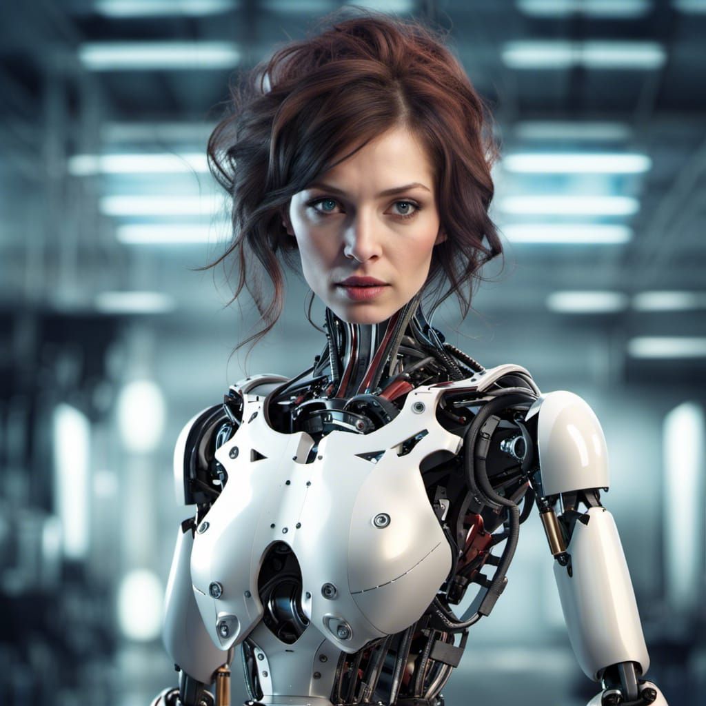 Hazard-Ready Female Robot for Dangerous Jobs