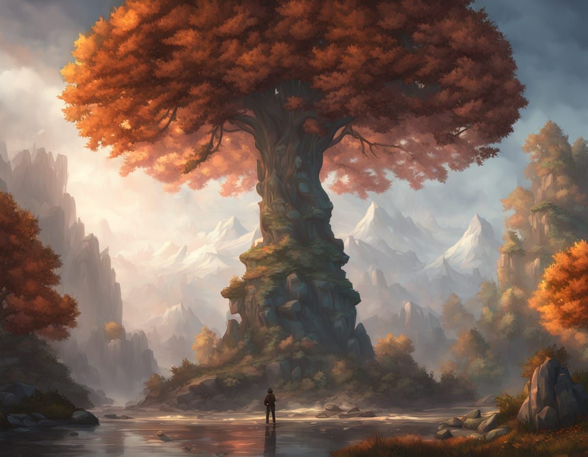 Artist's Awe: Painting Within a Painting