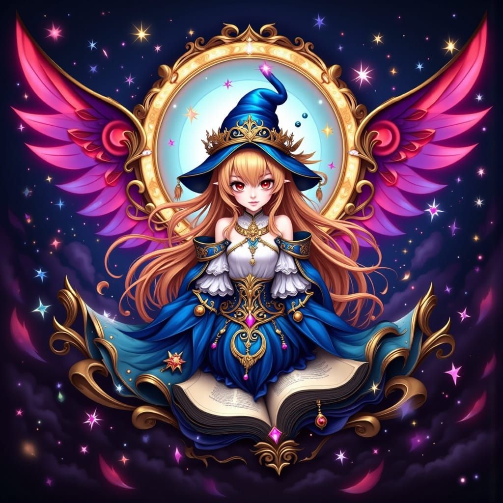 Ghost in a Shadowbox Cutscape Storybook Style