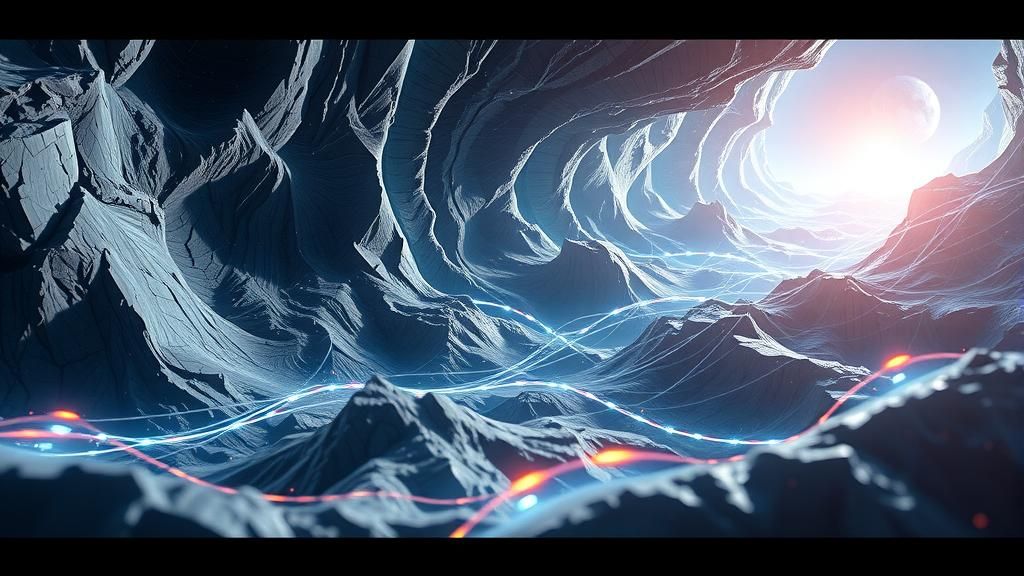 Hyperrealistic Macro Photograph of Organic Sci-Fi Material