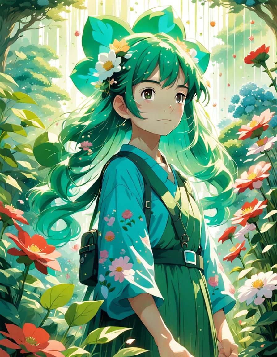 Bulbasaur as Human, Anime Key Visual