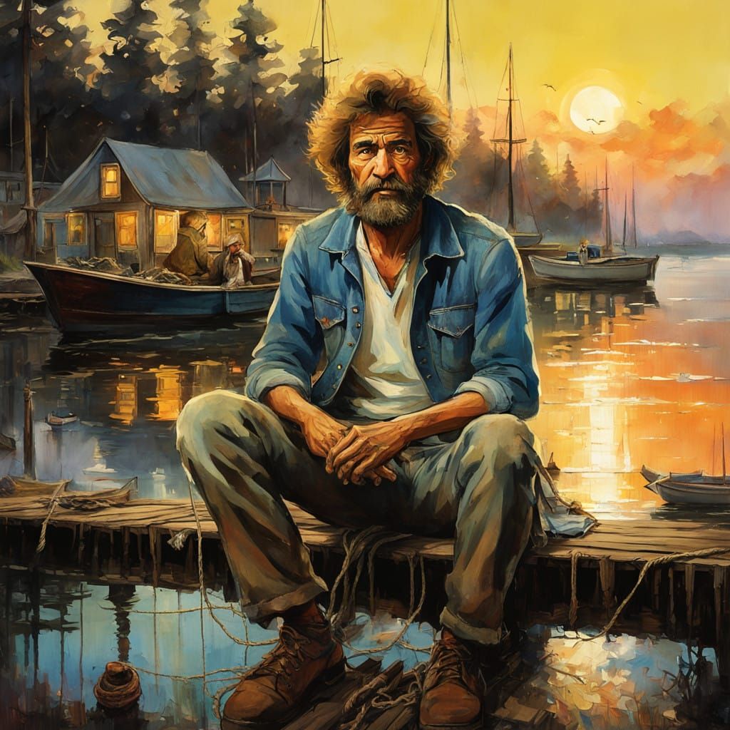 Sitting on the Dock of the Bay in Psychedelic Americana