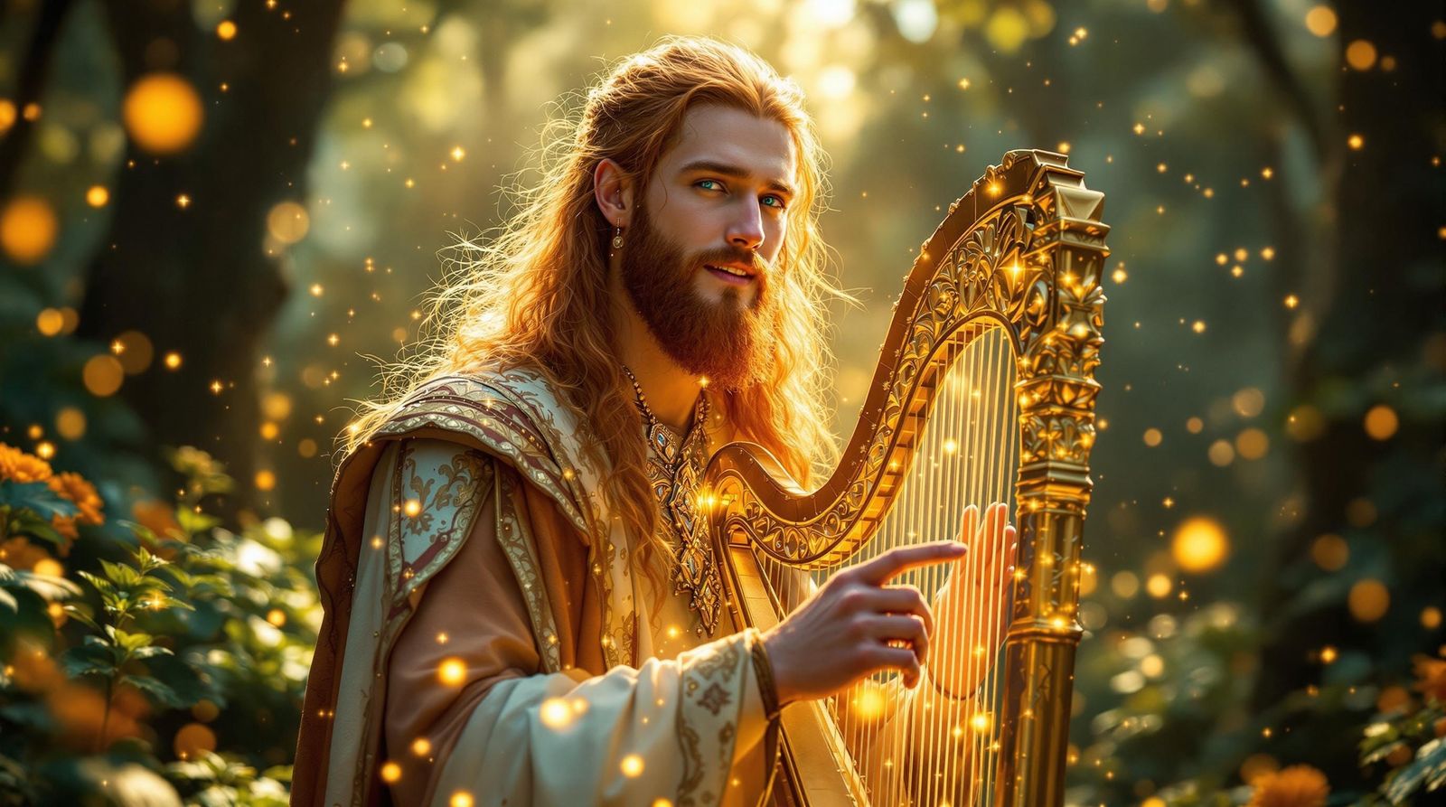 Abhean, God of the Harp and Harpists 7