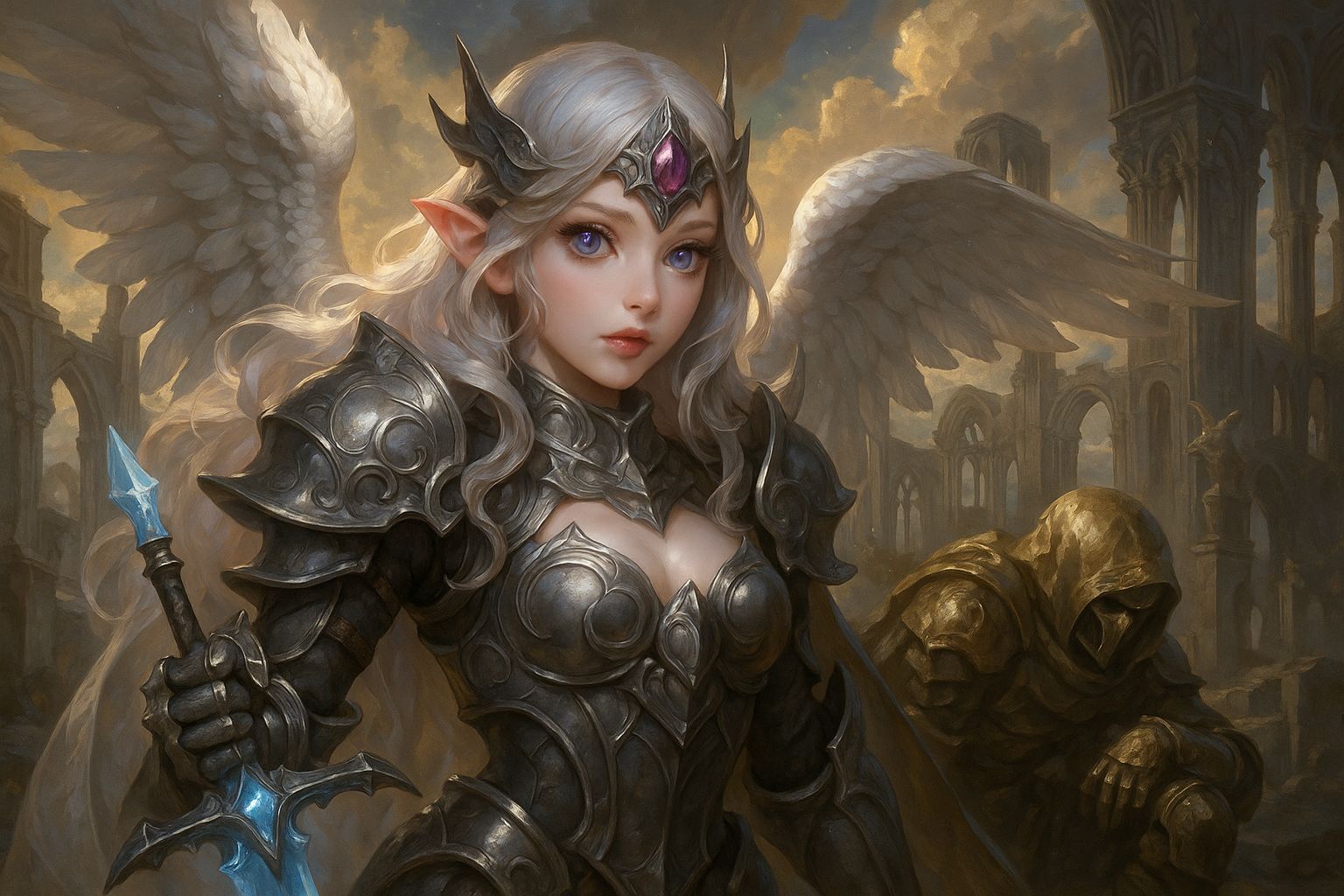 Stylized Collage with Painterly Shading