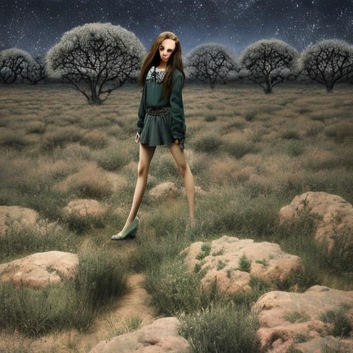 AI Interpretation of DeviantArt Visual Elements