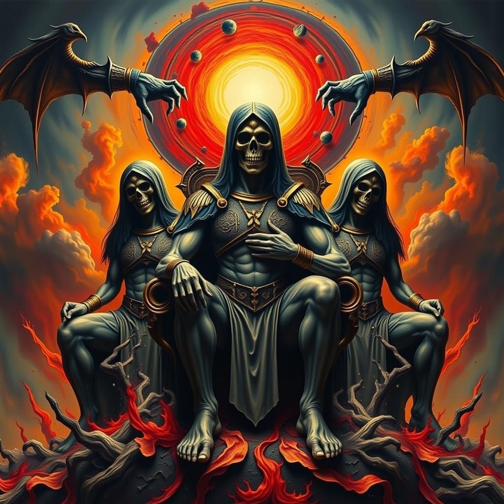 Metallica Master of Puppets Album Art, Surreal Metal