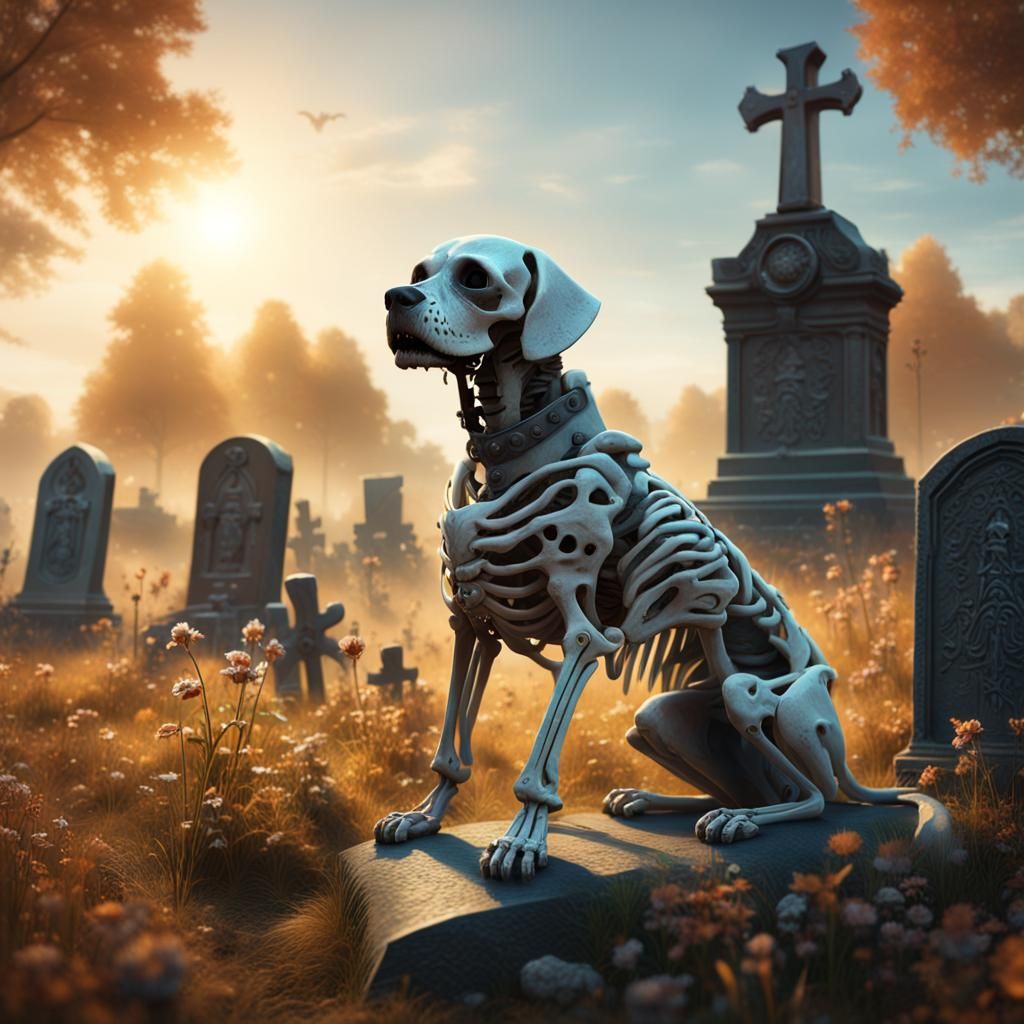 Ghostly Reunion: A Dog's Eternal Loyalty